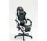 Кресло компьютерное игровое Стул Груп TopChairs Prophet с оттоманкой, черно-белый GF-8086 black+white 1