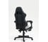 Кресло компьютерное игровое Стул Груп TopChairs Prophet с оттоманкой, черно-белый GF-8086 black+white 8
