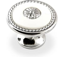 Ручка-грибок Слорос FB-027 000 Cr глянцевый/белый (2В) FB-027 000 Cr (хгб2В) х