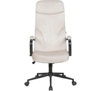 Офисное поворотное кресло KSG Kingstyle FK-7 Unity Velvet Black бежевый KS-000793