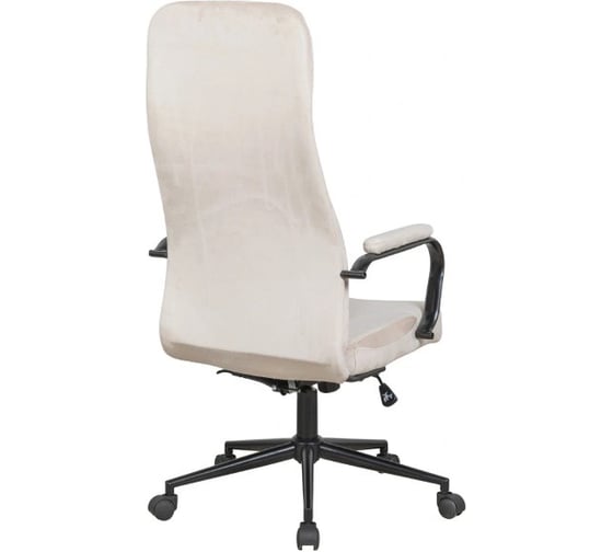 Офисное поворотное кресло KSG Kingstyle FK-7 Unity Velvet Black бежевый KS-000793