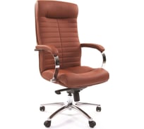 Компьютерное кресло CHAIRMAN 480 экокожа коричневый 00-06101858