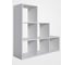 Стеллаж Comfort Avenue Леонардо белый с тиснением 101SE WAR33E4CS105105FU101SEEMP 1