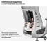 Офисное поворотное кресло KSG SPARX FT-1 Raze Plus White / Grey НФ-00000662 3