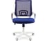 Компьютерное кресло CHAIRMAN 696 белый пластик TW-10/TW-05 синий 00-07014839 3