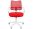 Компьютерное кресло CHAIRMAN 450 LT белый пластик TW-19/TW-69 красный 00-07019778 3