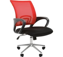 Компьютерное кресло CHAIRMAN 696 TW красный хром 00-07054950