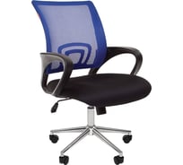 Компьютерное кресло CHAIRMAN 696 TW синий хром 00-07054949
