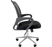 Компьютерное кресло CHAIRMAN 696 TW черный хром 00-07054947