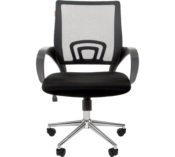 Компьютерное кресло CHAIRMAN 696 TW черный хром 00-07054947