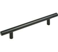 Ручка-рейлинг MF d=12 mm, 128/178, черный матовый 11156v
