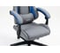 Кресло компьютерное игровое Стул Груп TopChairs Phantom, ткань, серый GF-8080 TT706+TT702 11