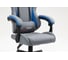 Кресло компьютерное игровое Стул Груп TopChairs Phantom, ткань, серый GF-8080 TT706+TT702 12