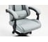 Кресло компьютерное игровое Стул Груп TopChairs Phantom, ткань, серо-голубой GF-8080 TT704+TT706 9