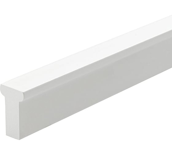 Ручка накладная Kerron комплект из 2 шт, 1200 мм, матовый белый, S-2638-1200 WT SET2(S-2638-1200 WT)