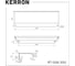 Ручка торцевая Kerron комплект из 4 шт, 300 мм, матовое золото, RT-006-300 BSG SET4(RT-006-300 BSG) 2