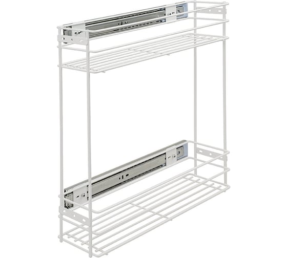 Бутылочница Lemax PROF 150 мм, с боковым креплением, белый VK-01-150WT 1