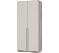Шкаф 2-х дверный Арника Белла, ШК-03, дуб смоки, кашемир 00-00166303