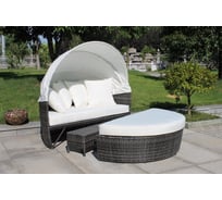 Шезлонг трансформер ООО "Фотон" Фиджи круглый с солнцезащитным тентом GL6739C