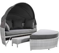 Шезлонг трансформер ООО "Фотон" Фиджи круглый с солнцезащитным тентом GL6739G