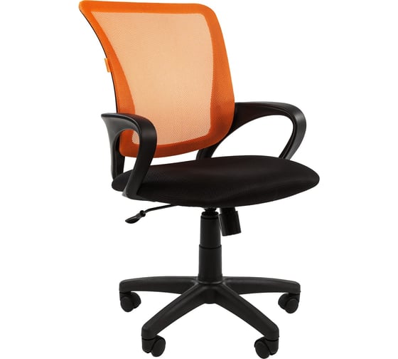 Компьютерное кресло CHAIRMAN 969 TW черно-оранжевый 00-07017851