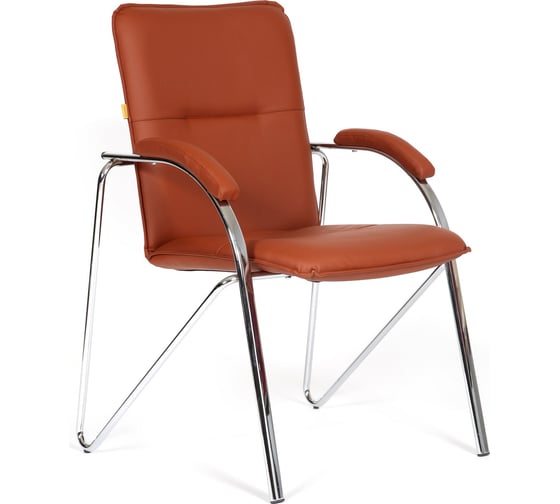 Конференц-кресло CHAIRMAN 850 Terra 111 экокожа коричневый 00-06110403