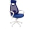 Компьютерное кресло CHAIRMAN 840 белый пластик TW10\TW-05 синий 00-07025301 1