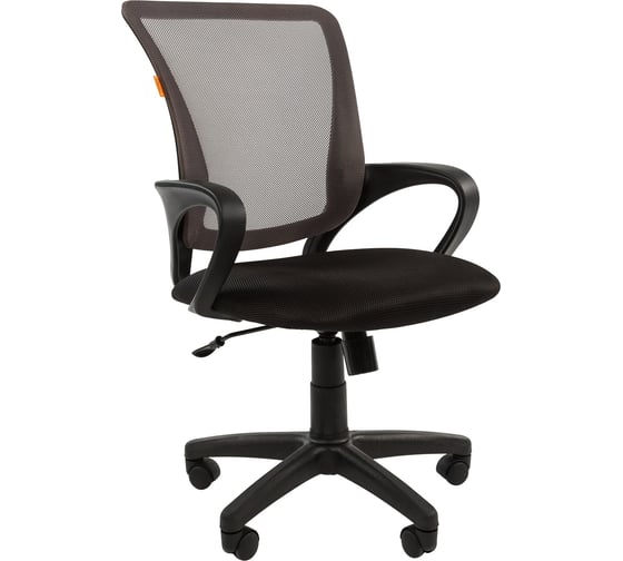 Компьютерное кресло CHAIRMAN 969 TW-04 черно-серый 00-07017848