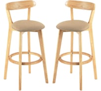 Стул Hesby Elevate Zenith комплект 2 шт, бежевый HSBI_B016_wooden_beigef_2