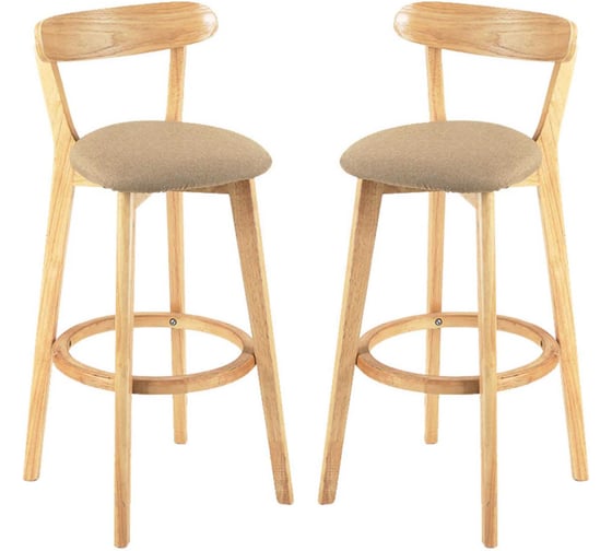 Стул Hesby Elevate Zenith комплект 2 шт, бежевый HSBI_B016_wooden_beigef_2
