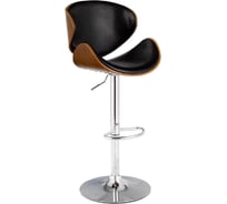 Стул барный Hesby Serene Harmony, черный, коричневый HSBI_TG2832