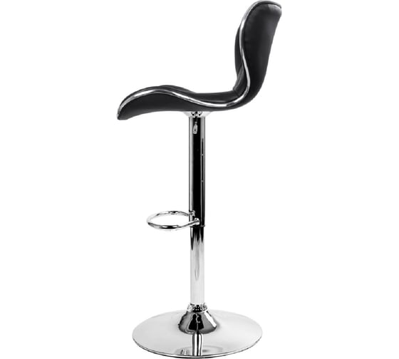 Стул барный Hesby Serenity Echo комплект 4 шт, черный, хром HSBI_B002_black_4