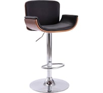 Стул барный Hesby Evoke, черный, коричневый HSBI_TG2980