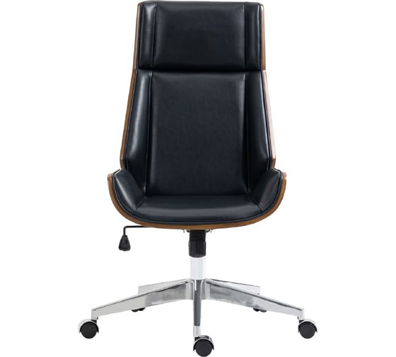 Стул компьютерный Hesby Cadence черный, коричневый HSBI_TG2586