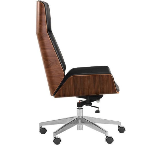 Стул компьютерный Hesby Cadence черный, коричневый HSBI_TG2586