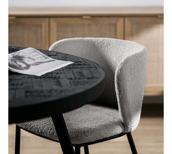Стул Hesby Whirl серый, черный HSBI_DC23106_grey