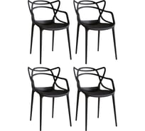 Стул Hesby Harmony комплект 4 шт, черный HSBI_Y824_black_4