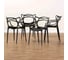 Стул Hesby Harmony комплект 4 шт, черный HSBI_Y824_black_4 17