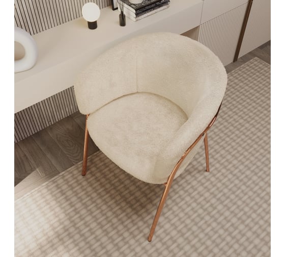 Стул Hesby Serene Enchantment бежевый, золотой HSBI_HTC0255_beige