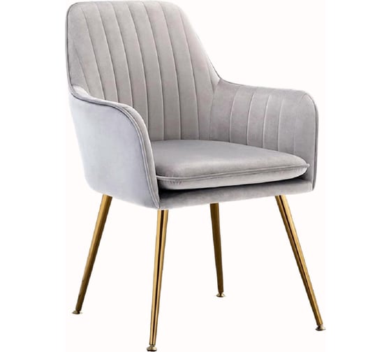 Стул Hesby Tranquil Synchrony комплект 2 шт, серый, золотой HSBI_Y607_grey_2