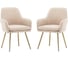 Стул Hesby Tranquil Synchrony комплект 2 шт, бежевый, золотой букле HSBI_Y607_beige_boucle_2 1