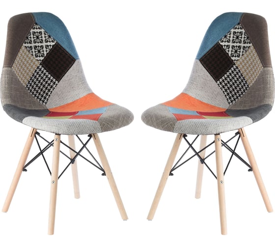Стул Hesby Evoke Whirl комплект 2 шт, цветной HSBI_Y808_multicolor_2
