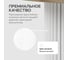 Стол круглый обеденный GENGLASS с металлическим подстольем 400х400 мм, TRUBIS Wood, белое подстолье, столешница орех 120 см GGT-03-3-1-L-120 11