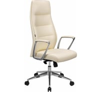 Кресло BRABIX PREMIUM Adept EX-752 синхромеханизм, алюминий, экокожа, бежевое 532931