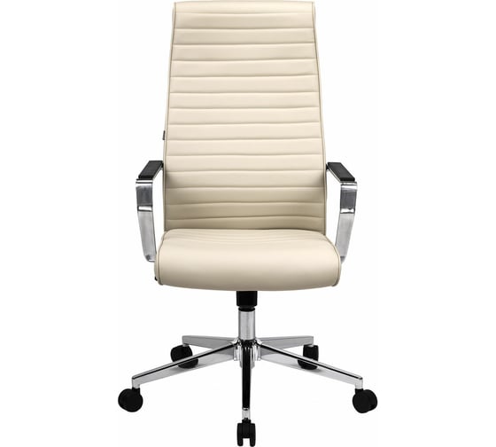 Кресло BRABIX PREMIUM Solo EX-730 алюминий, хром, экокожа, бежевое 532937