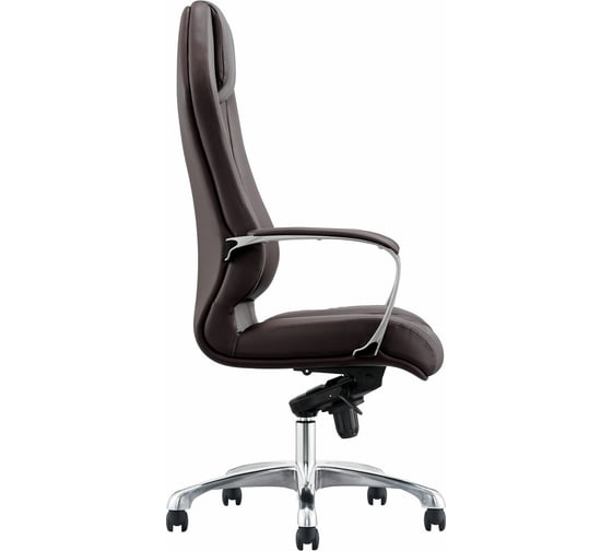 Кресло BRABIX PREMIUM Aurus EX-705 мультиблок, алюминий, экокожа, коричневое 532929