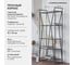 Стеллаж GreenWeen OSLO MINI, черный каркас, полки ЛДСП Бетон темный, 800x330x1710 мм GW-OSLO-MINI-B-LD-BETTEM 12