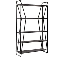 Стеллаж GreenWeen OSLO, черный каркас, полки керамика Antracite, 1000x330x1710 мм GW-OSLO-B-KA