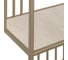 Стеллаж GreenWeen SOHO MINI, золотой каркас, полки керамика Ivory, 450x300x1950 мм GW-SOHO-MINI-G-KI 4