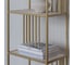Стеллаж GreenWeen SOHO MINI, золотой каркас, полки керамика Ivory, 450x300x1950 мм GW-SOHO-MINI-G-KI 8